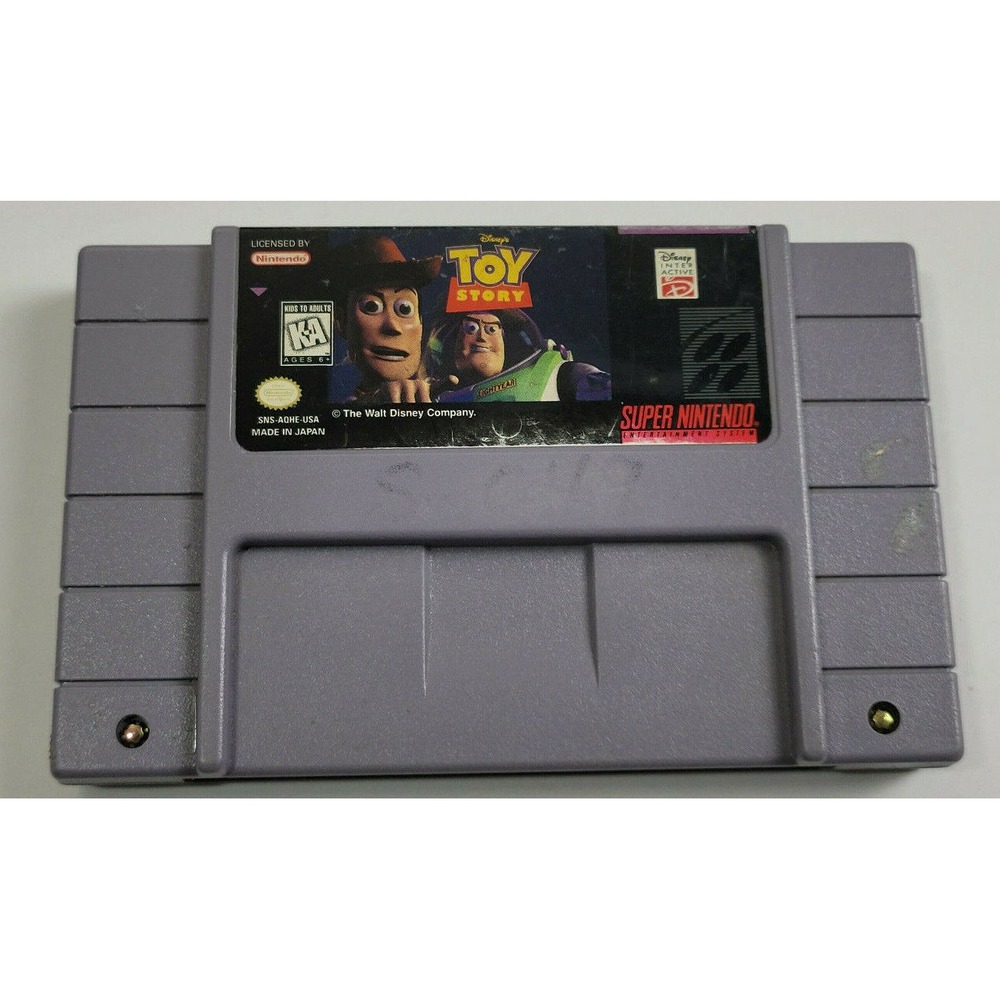 TOY STORY SUPER NINTENDO GAME SNES DISNEY GAME!